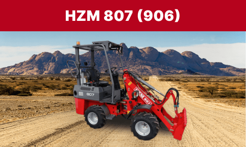 Фронтальный погрузчик HZM 807 (906)